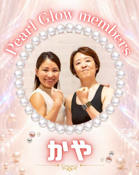 Pearl Glowメンバー かやの紹介カード